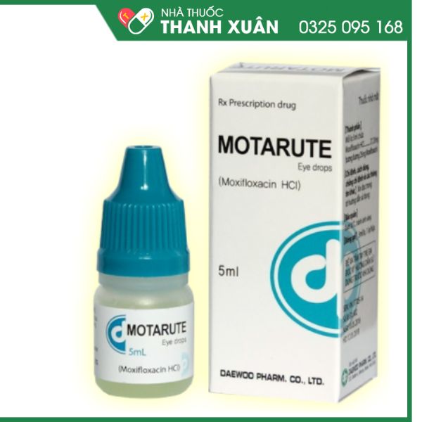 Motarute Eye Drops điều trị viêm kết mạc